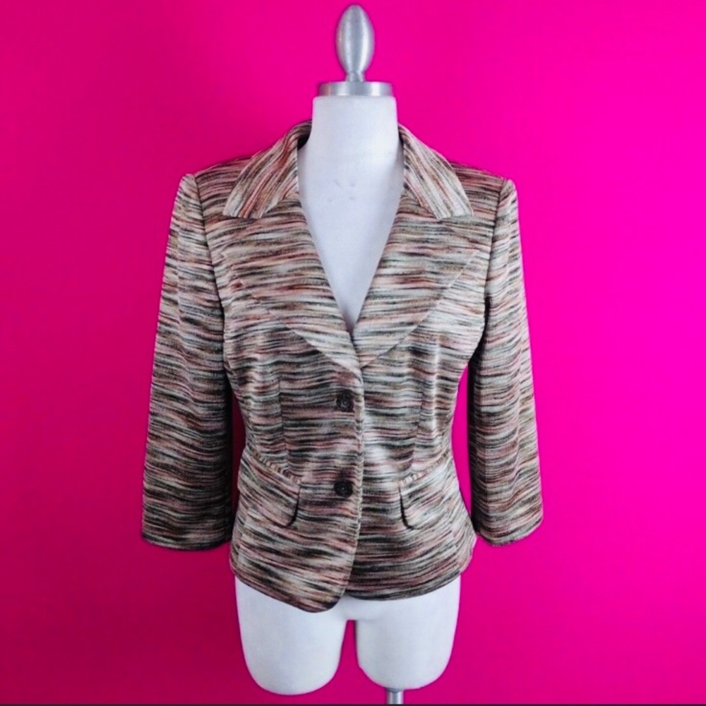 @ Isabel & Nina sz 4 Cream Pink Blazer Career